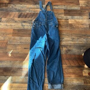 Classic Blue Denim Overalls